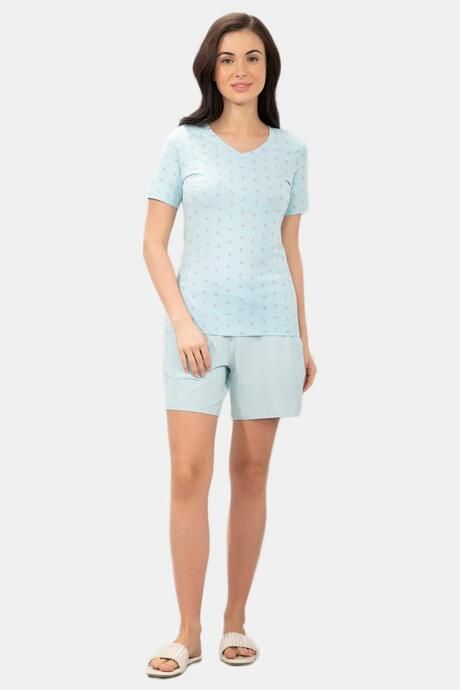 Amante Sleep Shorts - Sterling Blue — image 5